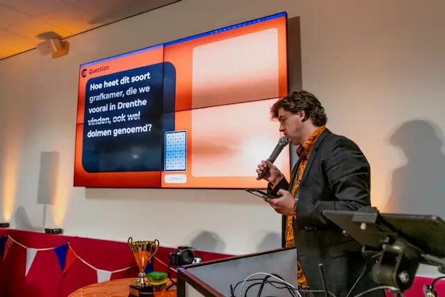 Met vraag op scherm - Allround Kennisquiz Pubquiz